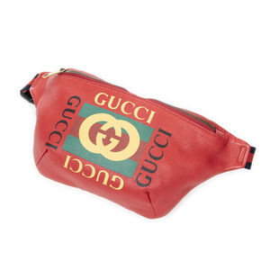 Gucci Web Logo Belt Bag